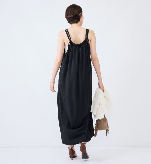 NOLLEY'S「ウォッシャブル襟三つ編みキャミワンピース」|ワンピース|