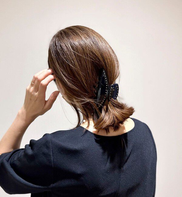 NOLLEY'S「NOLLEYSスタッズクリップL」|ヘアバンド|