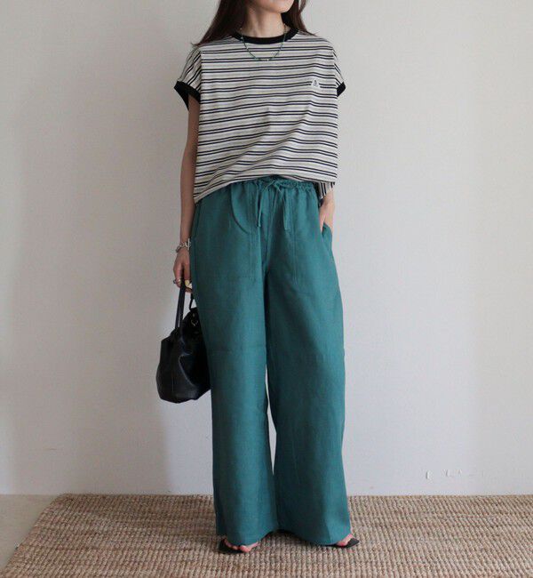 fredy emue「【GEVACO/ゲバコ】クルーネックフレンチスリーブTシャツ」|Tシャツ・カットソー|