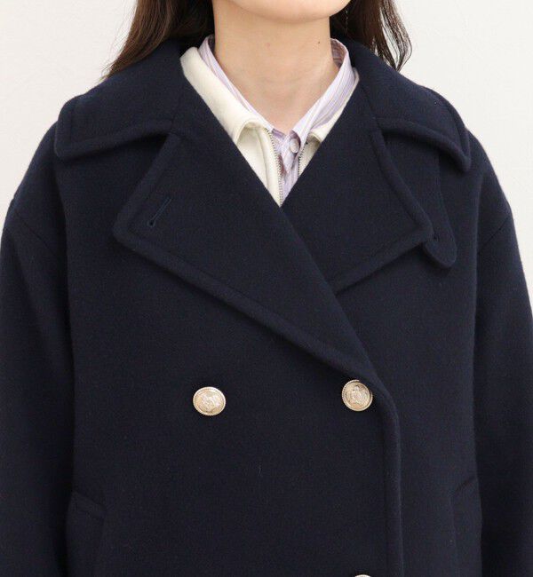 fredy emue「Super100 Pコート」|ピーコート|