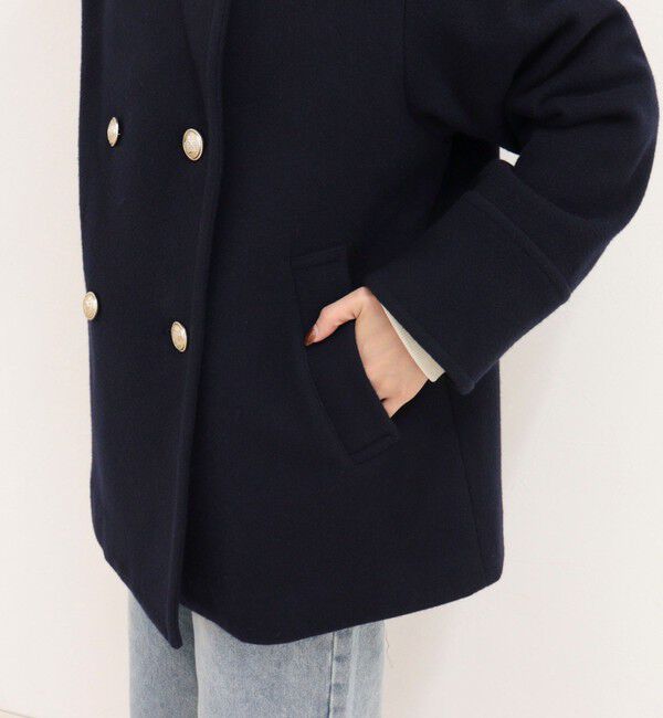 fredy emue「Super100 Pコート」|ピーコート|