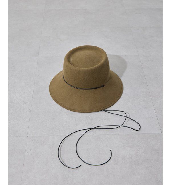 Hoaw.「【Hoaw.】フェルトクロシェハット」|ハット|