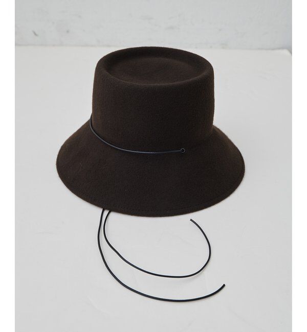 Hoaw.「【Hoaw.】フェルトクロシェハット」|ハット|