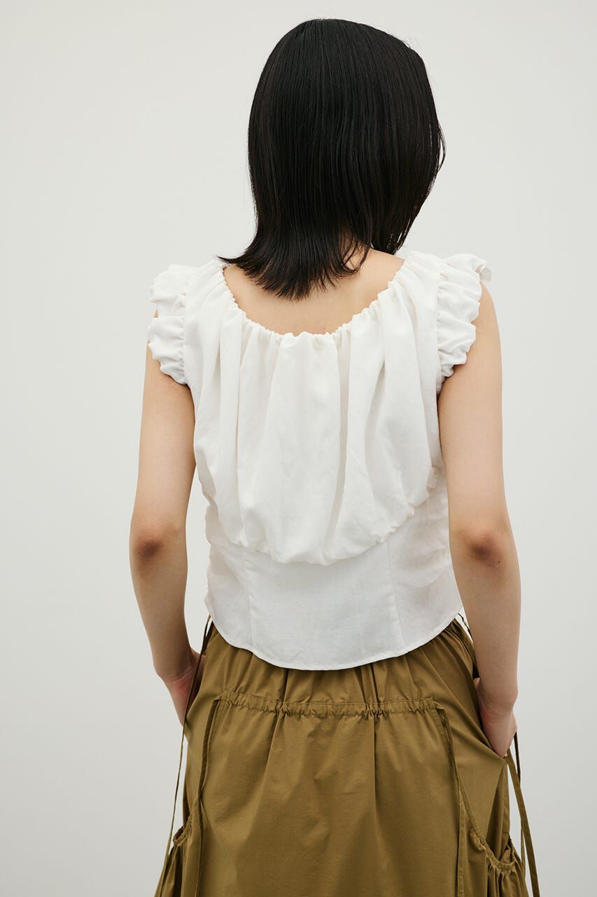 STYLEMIXER「オフショルギャザーコルセットトップ」|その他|