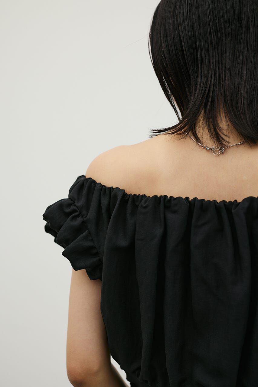 STYLEMIXER「オフショルギャザーコルセットトップ」|その他|