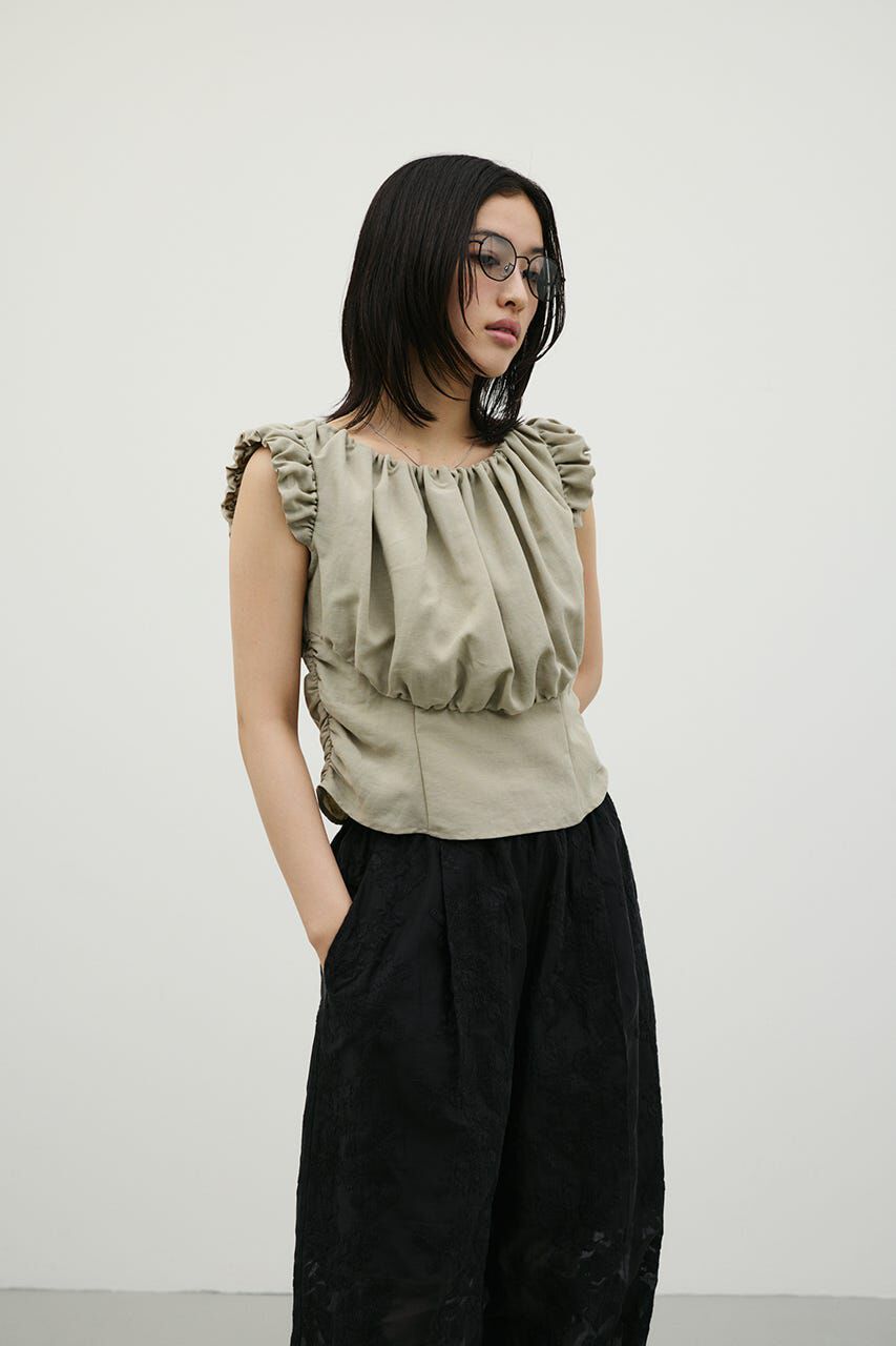 STYLEMIXER「オフショルギャザーコルセットトップ」|その他|