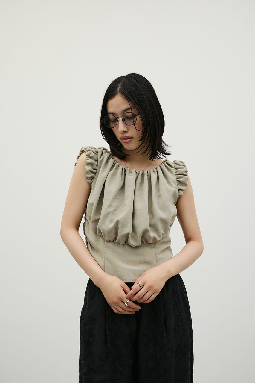 STYLEMIXER「オフショルギャザーコルセットトップ」|その他|