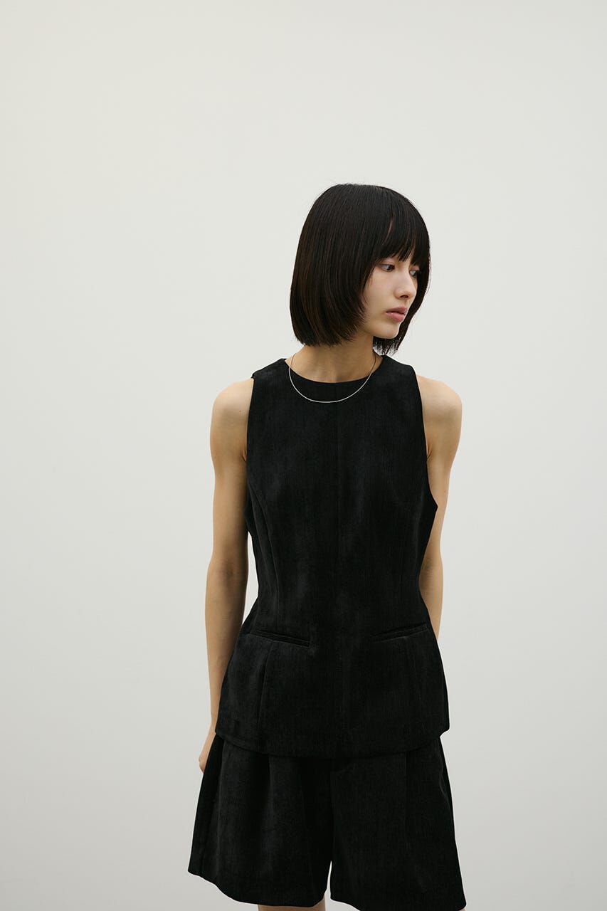 STYLEMIXER「ベロアフォルムベストトップ」|その他|