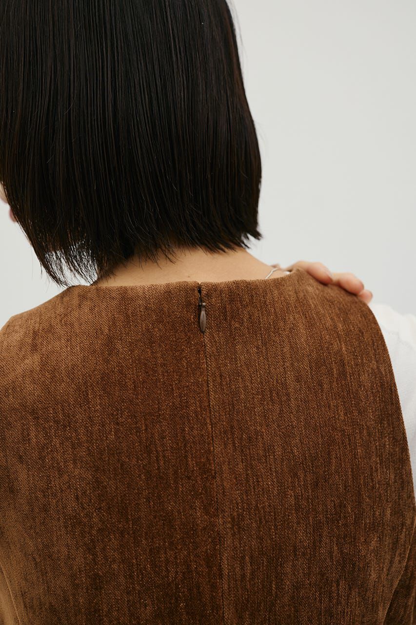 STYLEMIXER「ベロアフォルムベストトップ」|その他|