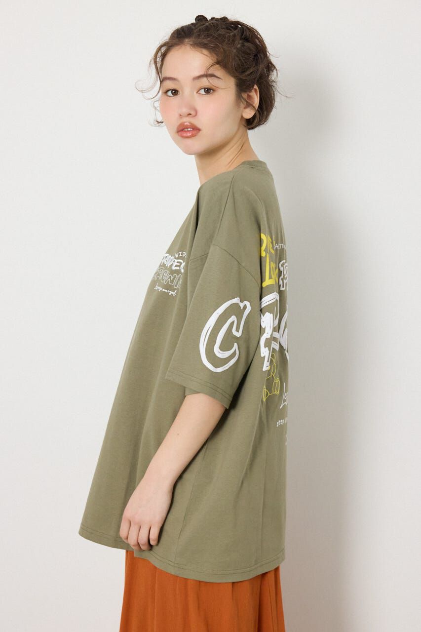RODEO CROWNS「Graffiti プリントTシャツ」|Tシャツ・カットソー|
