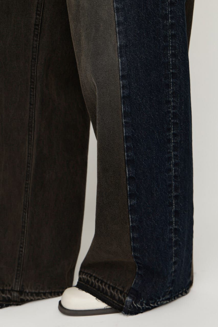 SLY「TONAL MIX DENIM パンツ」|デニム|
