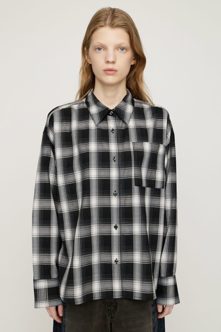 SLY「LOOSE CHECK シャツ」|シャツ・ブラウス|
