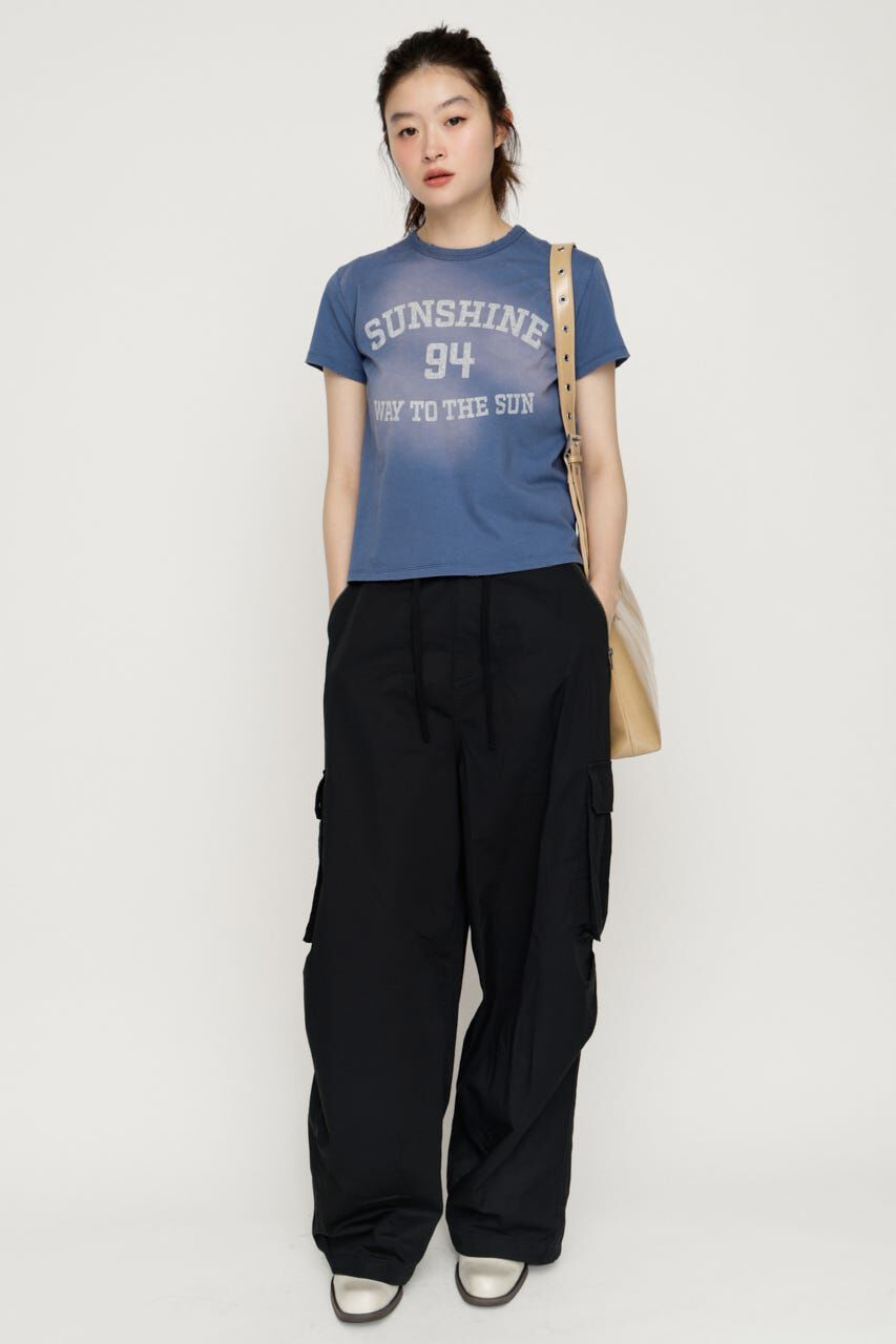 SLY「SPRAY OVER LOGO Tシャツ」|Tシャツ・カットソー|