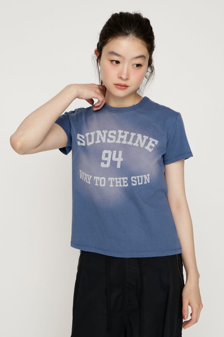 SLY「SPRAY OVER LOGO Tシャツ」|Tシャツ・カットソー|