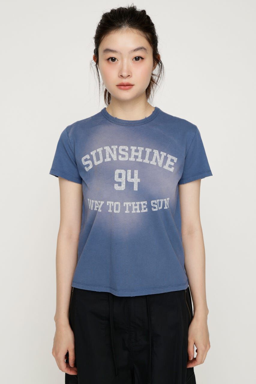 SLY「SPRAY OVER LOGO Tシャツ」|Tシャツ・カットソー|