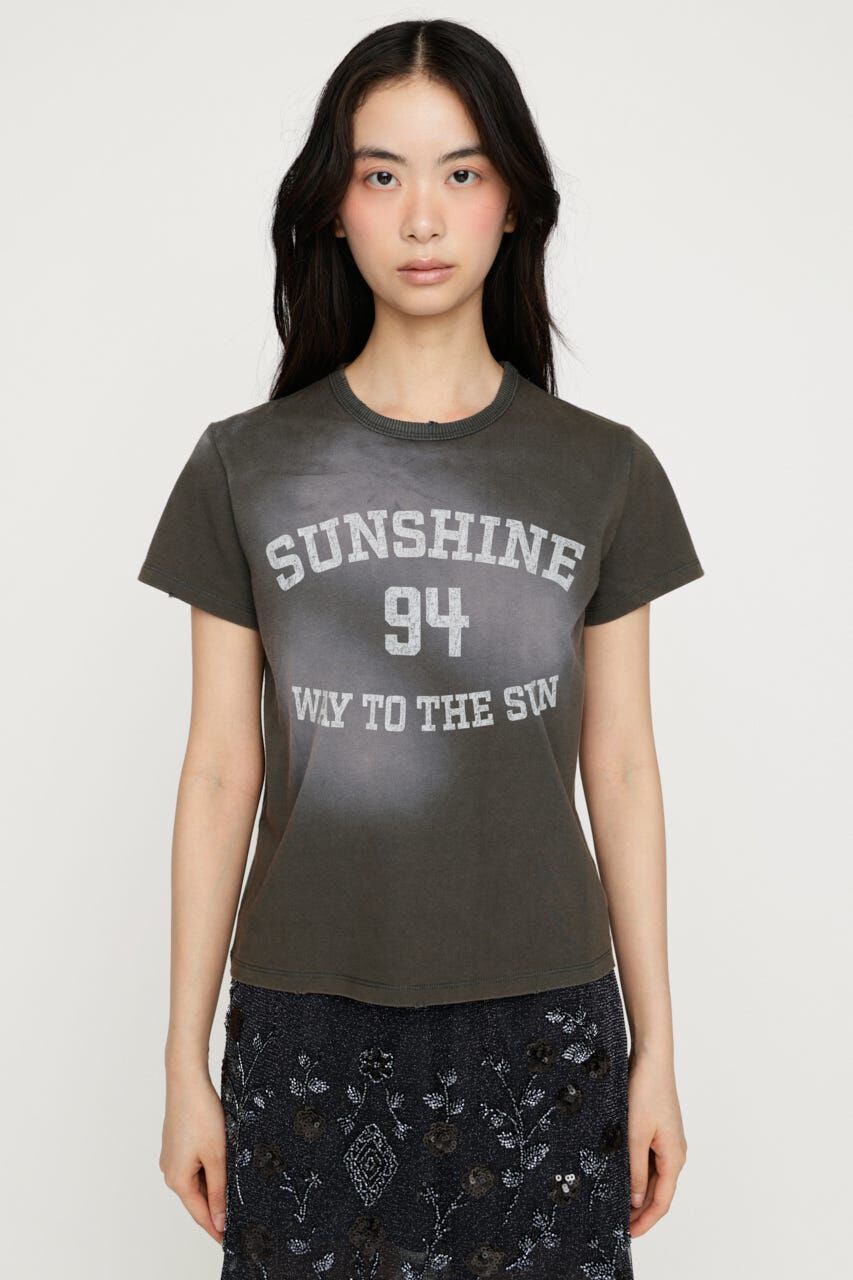 SLY「SPRAY OVER LOGO Tシャツ」|Tシャツ・カットソー|