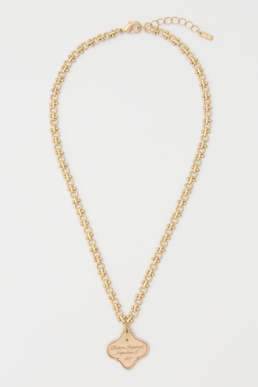 SLY「PLATE MOTIF 2P ネックレス」|ネックレス|