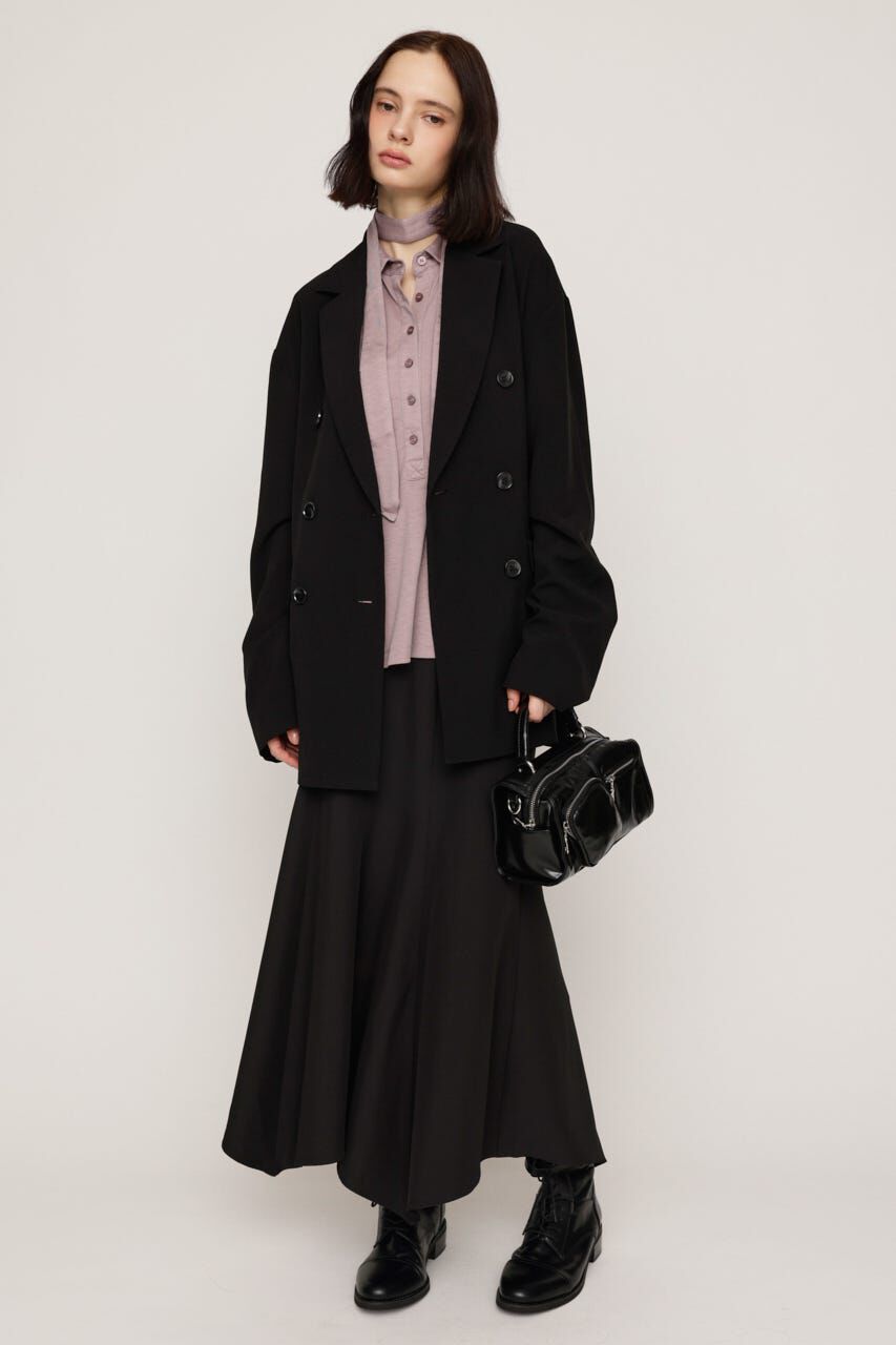 SLY「SKINNY MERMAID HEM ロングスカート」|スカート|