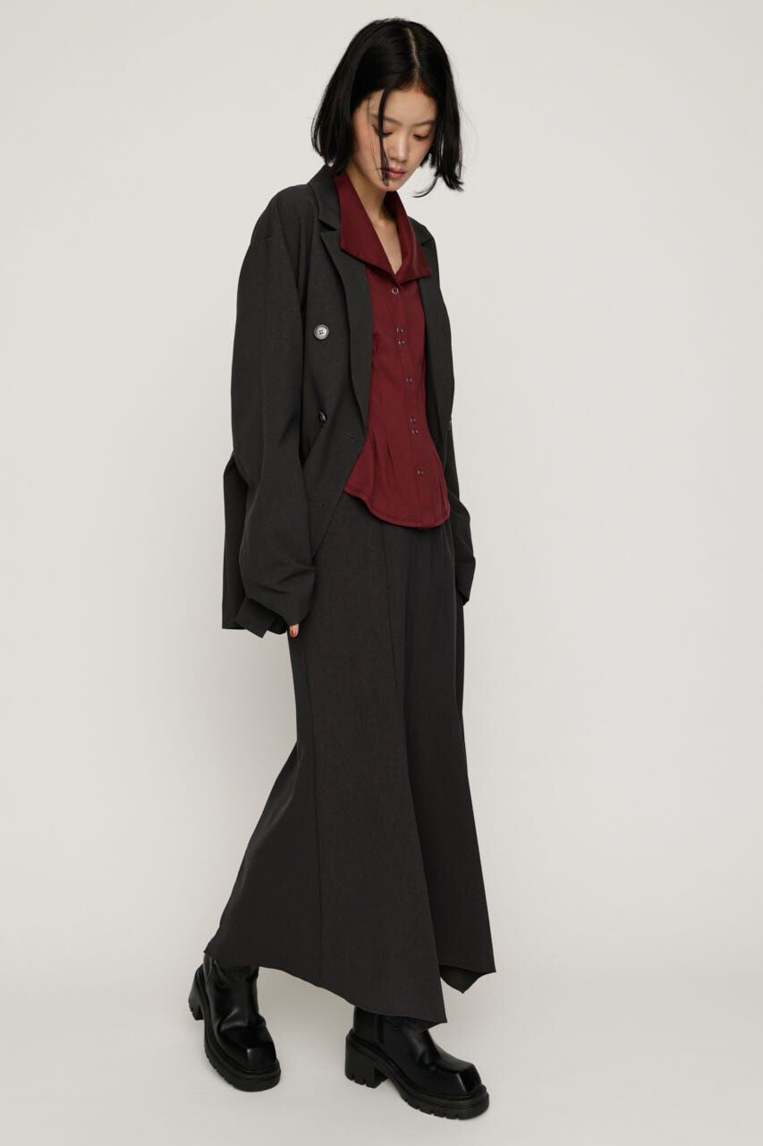 SLY「SKINNY MERMAID HEM ロングスカート」|スカート|