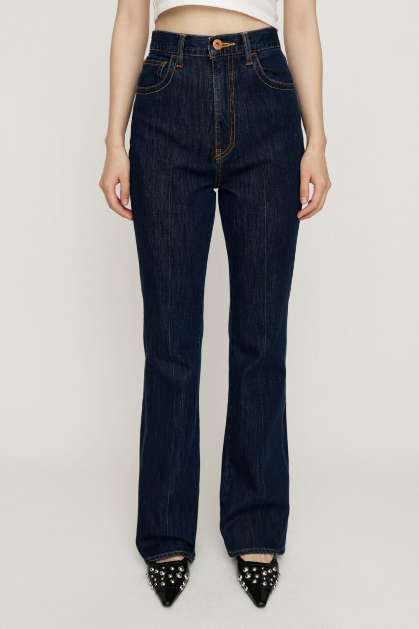 SLY「C／P FLAP DESIGN FLARE パンツ」|デニム|