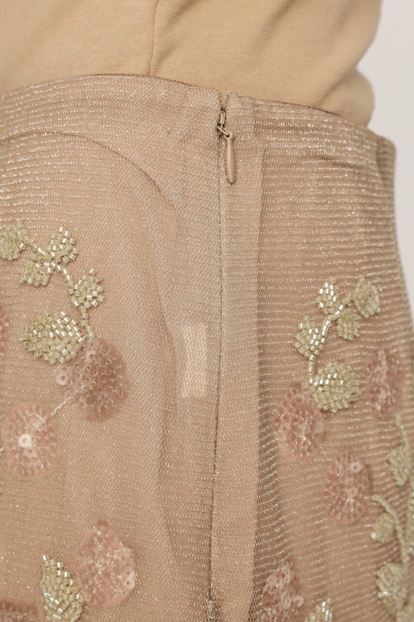 SLY「SPARKLE FLOWER ショートスカート」|スカート|