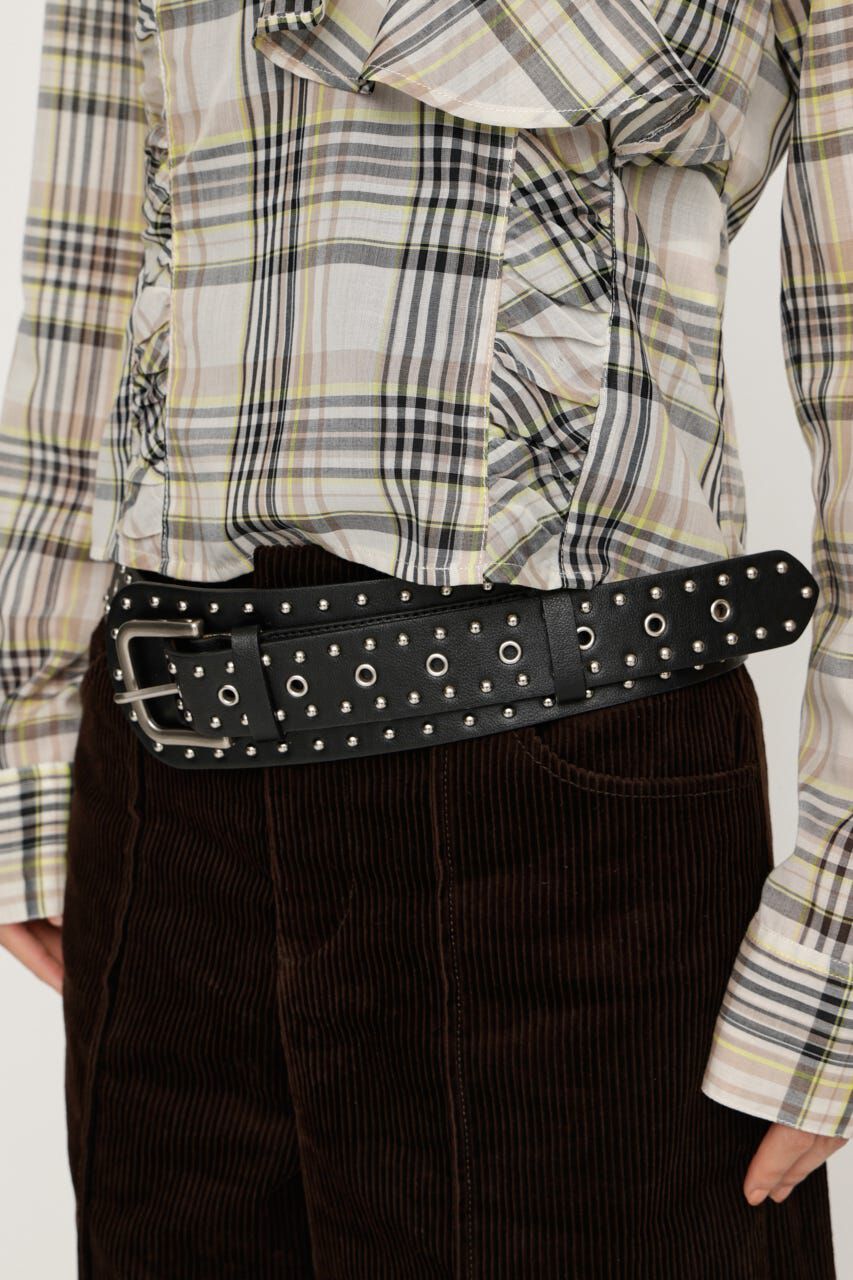 SLY「STUDS EYELET ベルト」|ベルト|