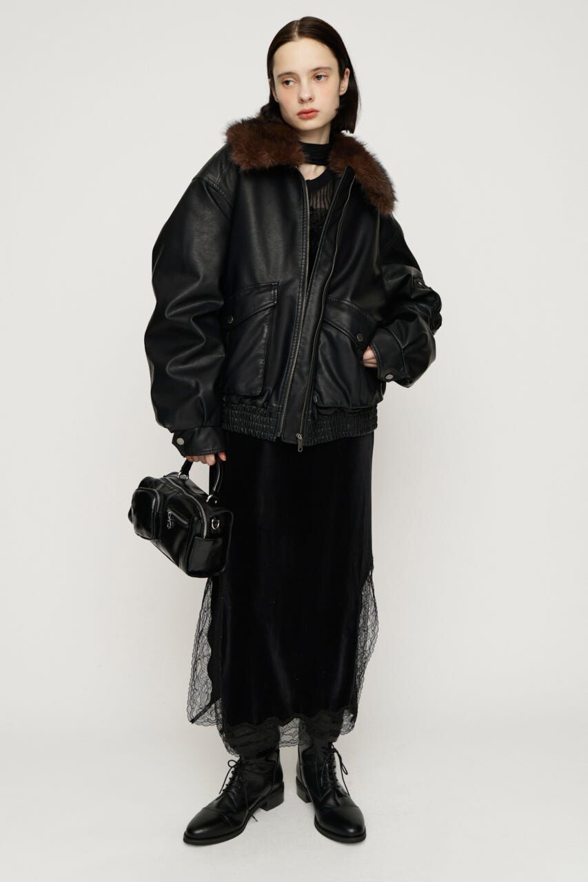 SLY「WASHED PUFFER ブルゾン」|ブルゾン・スタジャン|