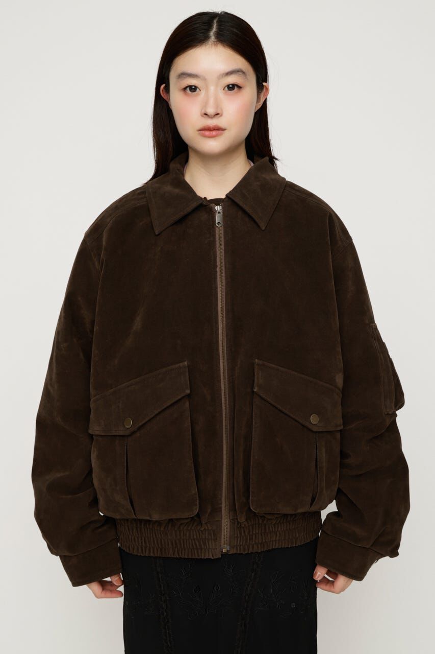SLY「WASHED PUFFER ブルゾン」|ブルゾン・スタジャン|