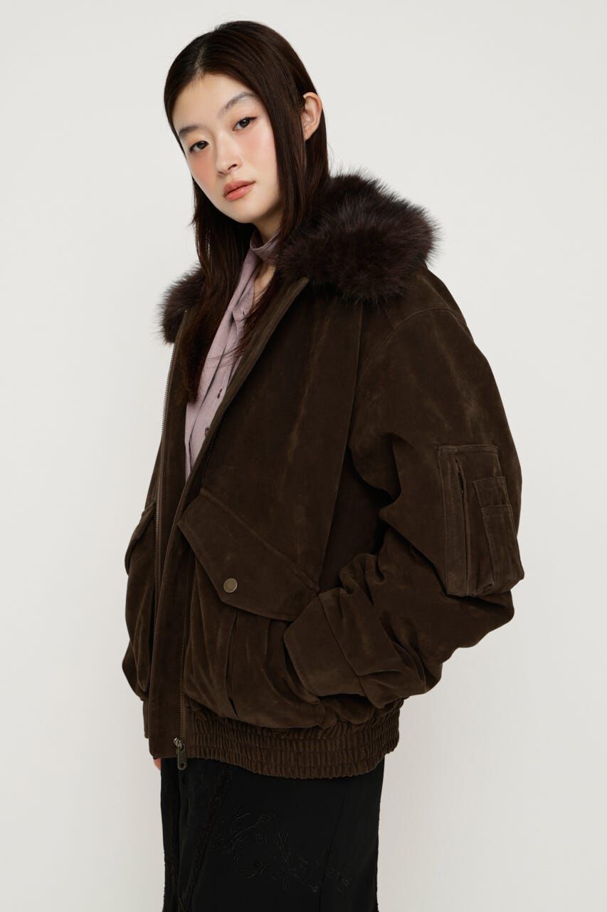 SLY「WASHED PUFFER ブルゾン」|ブルゾン・スタジャン|