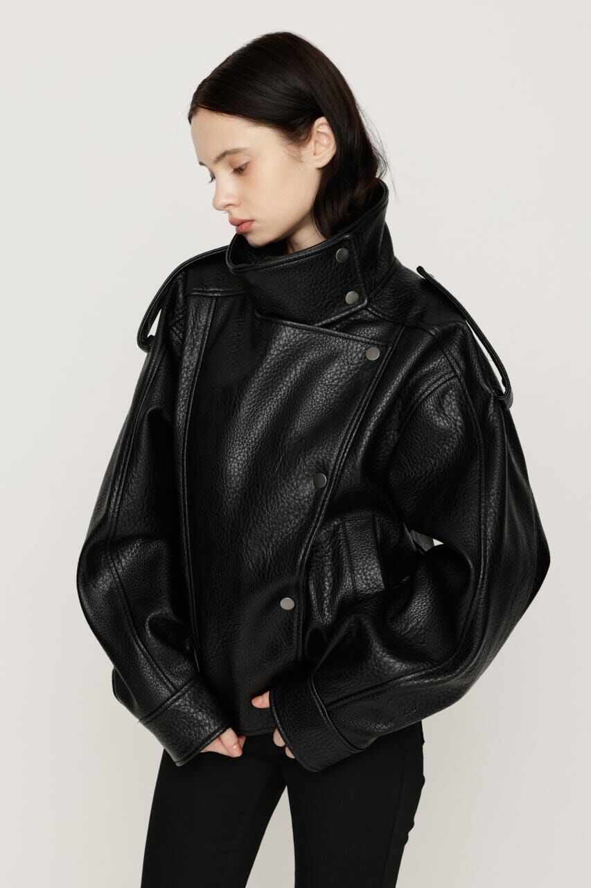 SLY「STAND COLLAR ZIP ブルゾン」|ブルゾン・スタジャン|