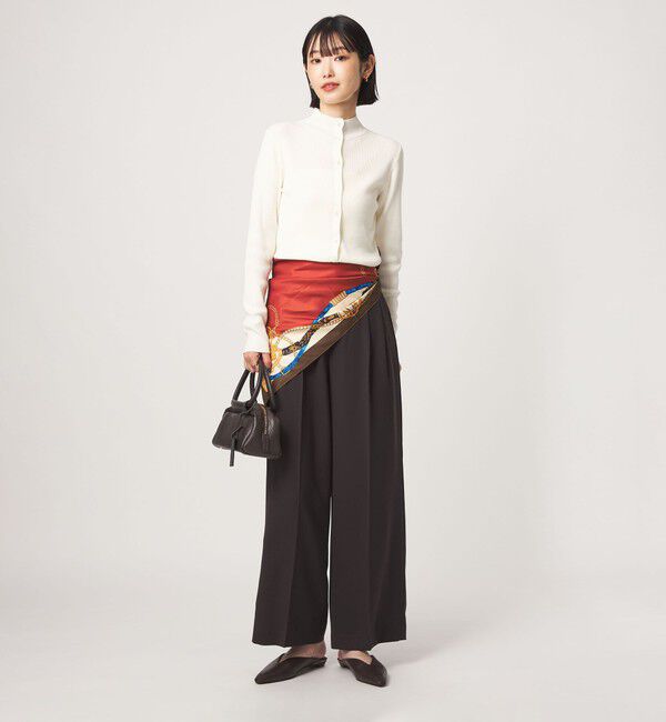 UNITED ARROWS green label relaxing「＜1_OF MINE＞2WAYネック ニット カーディガン マシンウォッシャブル」|カーディガン|