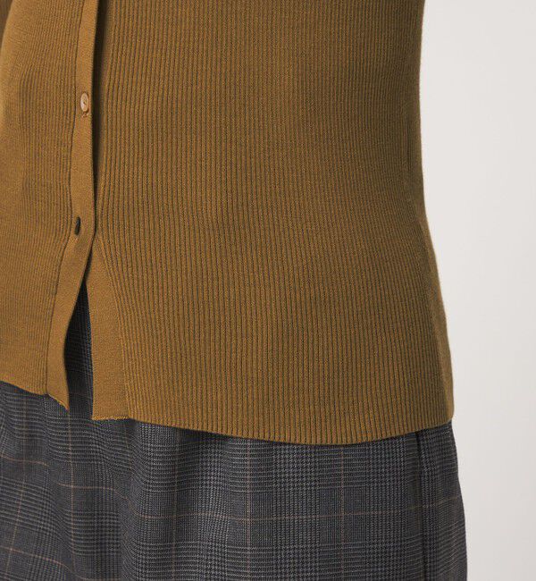 UNITED ARROWS green label relaxing「＜1_OF MINE＞2WAYネック ニット カーディガン マシンウォッシャブル」|カーディガン|
