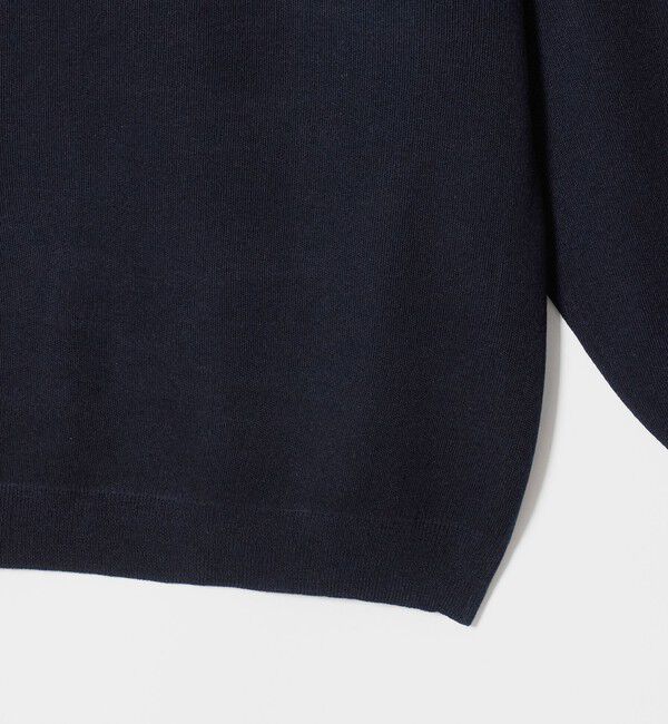 UNITED ARROWS green label relaxing「スムース ニット 長袖 ポロシャツ -ウォッシャブル-」|ポロシャツ|