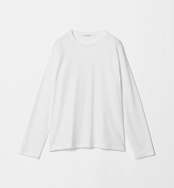 BEAUTY&YOUTH UNITED ARROWS「ソリッド＆ボーダー ロングスリーブ Tシャツ」|Tシャツ・カットソー|WHITE