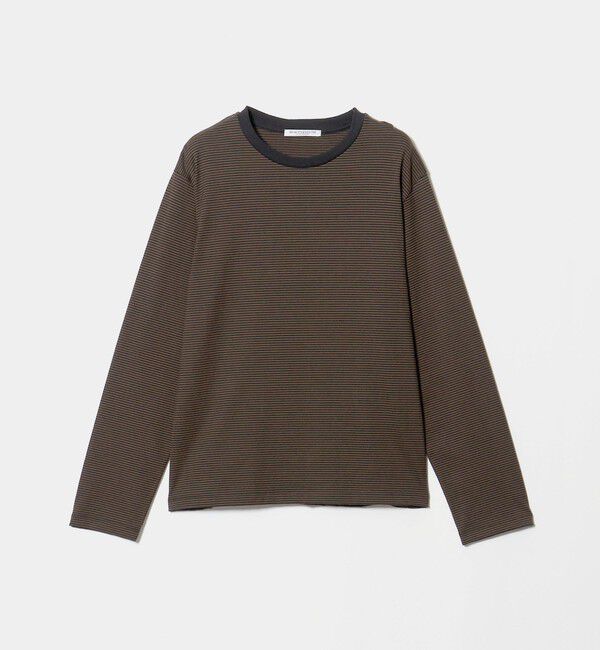 BEAUTY&YOUTH UNITED ARROWS「ソリッド＆ボーダー ロングスリーブ Tシャツ」|Tシャツ・カットソー|
