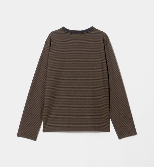 BEAUTY&YOUTH UNITED ARROWS「ソリッド＆ボーダー ロングスリーブ Tシャツ」|Tシャツ・カットソー|