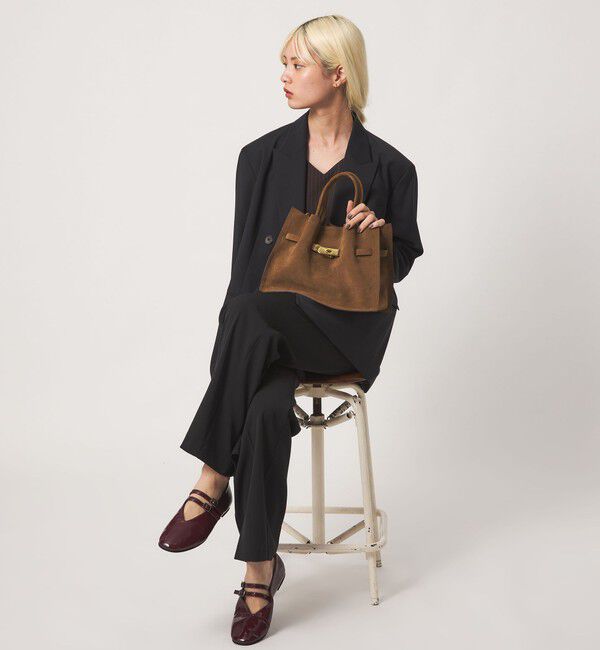 BEAUTY&YOUTH UNITED ARROWS「【WEB限定】＜VIOLAd&rsquo;ORO＞TRERO スエード トートバッグ M」|トートバッグ|