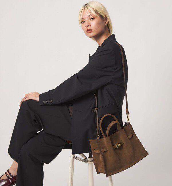 BEAUTY&YOUTH UNITED ARROWS「【WEB限定】＜VIOLAd&rsquo;ORO＞TRERO スエード トートバッグ M」|トートバッグ|