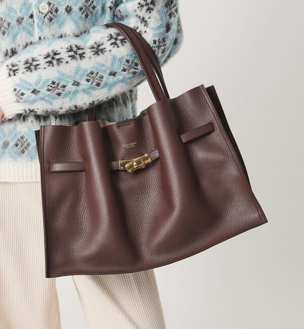 BEAUTY&YOUTH UNITED ARROWS「＜VIOLAd&rsquo;ORO＞TRERO レザー トートバッグ L」|トートバッグ|