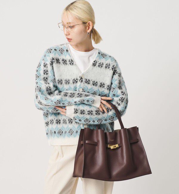 BEAUTY&YOUTH UNITED ARROWS「＜VIOLAd&rsquo;ORO＞TRERO レザー トートバッグ L」|トートバッグ|