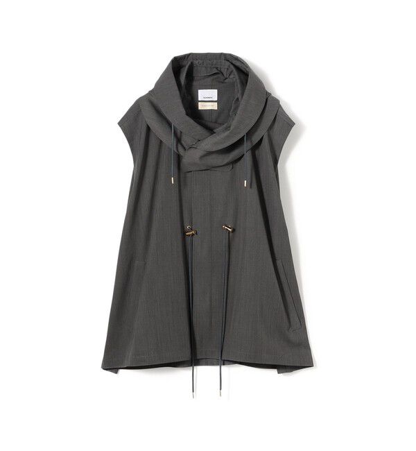 TOMORROWLAND BUYING WEAR「【別注】VACHEMENT ノースリーブ モッズコート」|その他|17 チャコールグレー