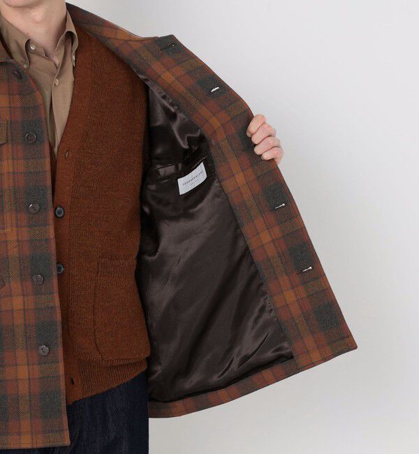TOMORROWLAND MENS「【別注】PENDLETON ウールチェック CPO シャツブルゾン」|ブルゾン・スタジャン|