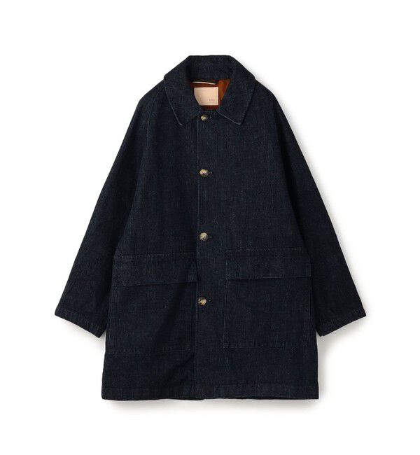 TOMORROWLAND MENS「【別注】EDWIN レインボーセルビッチデニム ステンカラーコート」|ステンカラーコート|69 ネイビー
