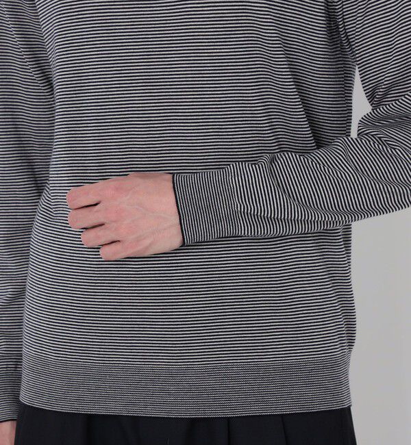 TOMORROWLAND MENS「TOMORROWLAND tricot スーパーファインメリノウール モックネックニット S-WOOL」|ニット・セーター|