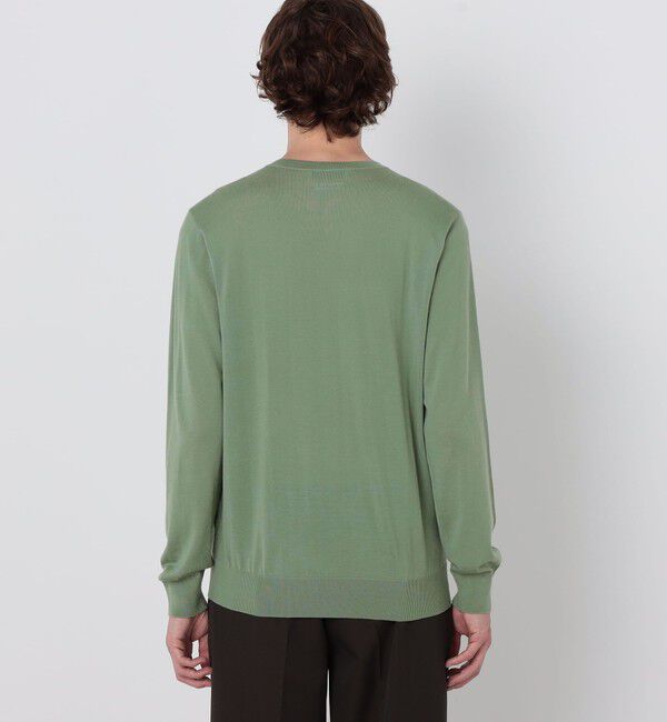 TOMORROWLAND MENS「TOMORROWLAND tricot スーパーファインメリノウール クルーネックニット S-WOOL」|ニット・セーター|