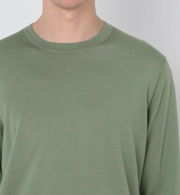 TOMORROWLAND MENS「TOMORROWLAND tricot スーパーファインメリノウール クルーネックニット S-WOOL」|ニット・セーター|