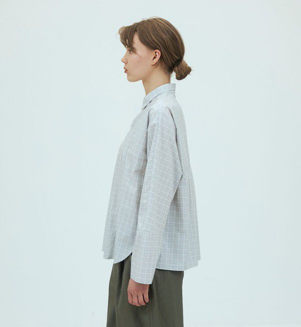 GALERIE VIE「コットンタイプライター ロングスリーブシャツ」|シャツ・ブラウス|