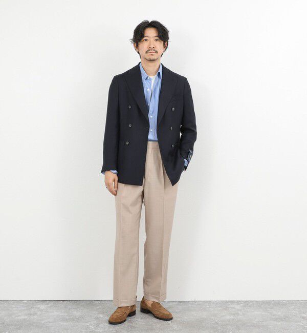 NOLLEY'S goodman「《ビジカジ対応》MARTIN ホップサックダブルJK 26SS」|テーラードジャケット|