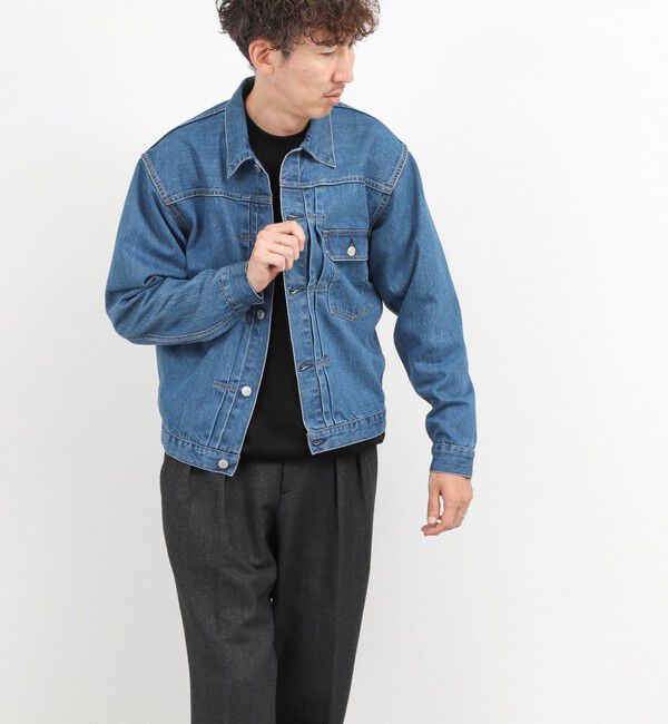 NOLLEY'S goodman「【SHIOTA/シオタ】デニムトラッカージャケット 26AW」|デニムジャケット|