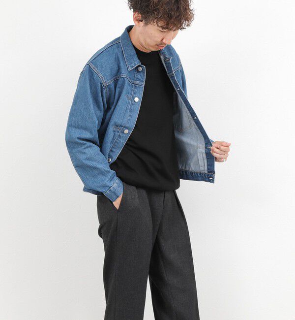 NOLLEY'S goodman「【SHIOTA/シオタ】デニムトラッカージャケット 26AW」|デニムジャケット|